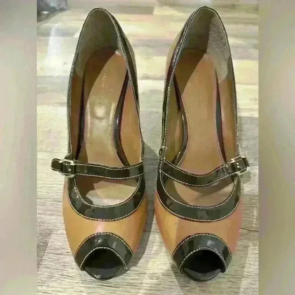 Etienne Aigner two tone shoes size 10 - Picture 2 of 5